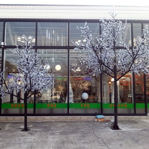 울산 영성전기조명 LED벚꽃나무 시공