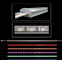 [블루엘이디][알루미늄 LED BAR-30구(RGB비방수)SS][LED 바]LED사용,LED바,LED,진열장,언더바,반디LED,led형광등,간판조명,스마일등[LED조명]