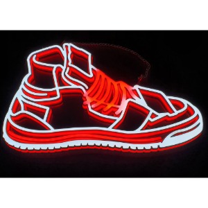 LED 3D아트 SF-018-C 신발 주문제작